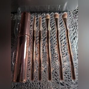Rose Gold Makeup Brush Set